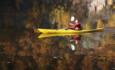 kanoista na přehradě 13.10.2013