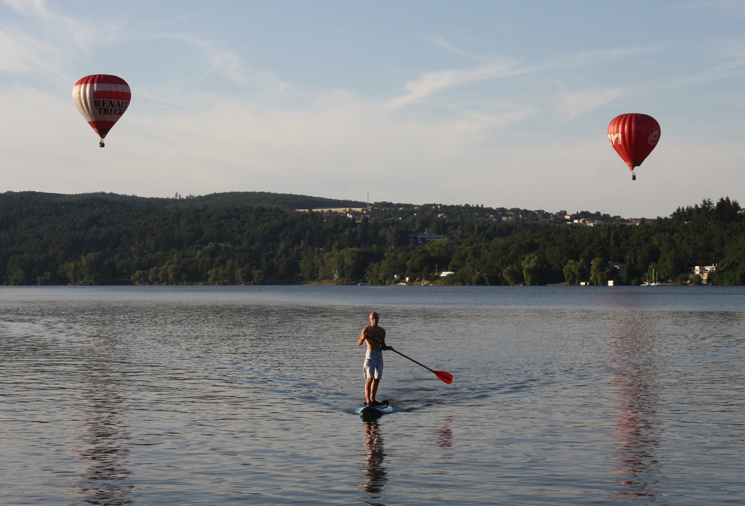 odpoledne na přehradě 16.8.2013